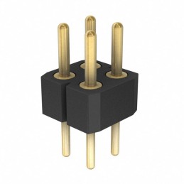1 pcs : 802-10-004-10-002101 - CONN HEADER VERT 4POS 2.54MM