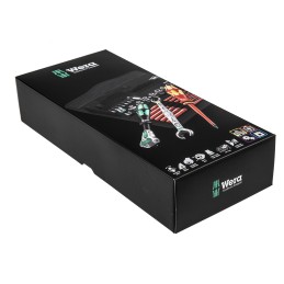 1 pcs - Wera 35 Piece Kraftform Kompakt W 1 Maintenance Tool Kit with Pouch, VDE Approved