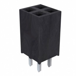 1 pcs : SSW-102-01-S-D - CONN RCPT 4POS 0.1 GOLD PCB