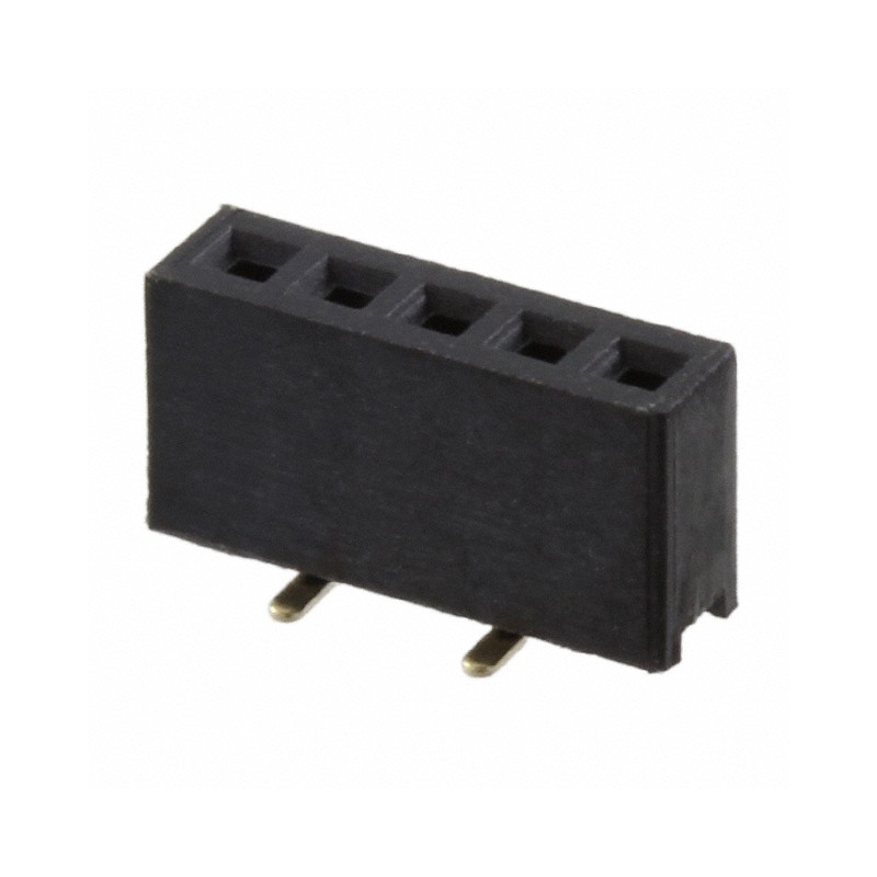 1 pcs : M50-3140545 - CONN RCPT 5POS 0.05 GOLD SMD