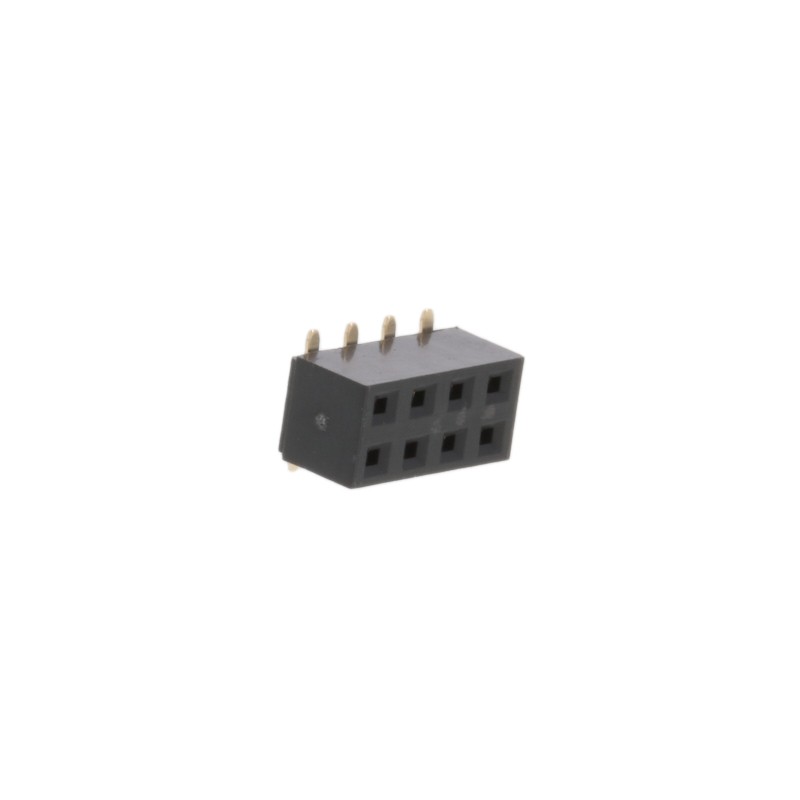 1 pcs : BG120-08-A-0-N-D - 8W, 2.54MM PITCH SOCKET, DIL,SMT