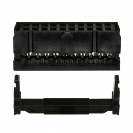 1 pcs : SFH213-PPPC-D10-ID-BK - CONN HEADER 20POS IDC 28AWG GOLD