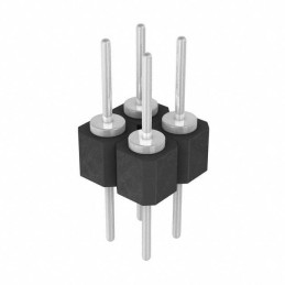 1 pcs : TD-102-T-A - CONN HEADER VERT 4POS 2.54MM