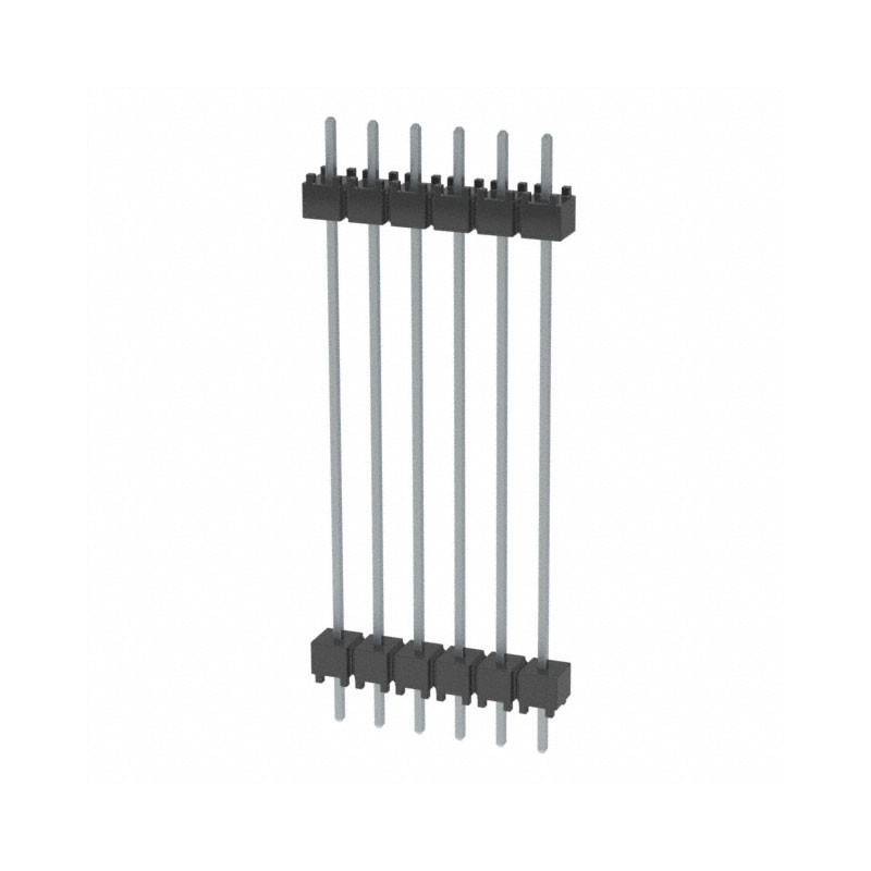 1 pcs : DW-06-14-T-S-1200 - CONN HDR 6POS 0.1 STACK T/H TIN