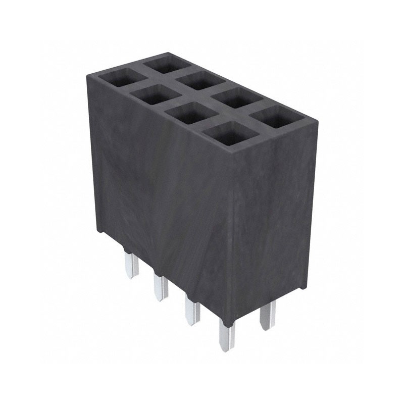 1 pcs : SSW-104-01-T-D - CONN RCPT 8POS 0.1 TIN PCB