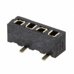 1 pcs : M50-3130445R - CONN RCPT 4POS 0.05 GOLD SMD