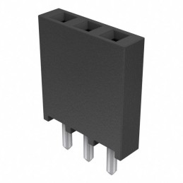 1 pcs : SSQ-103-01-F-S - CONN RCPT 3POS 0.1 GOLD PCB