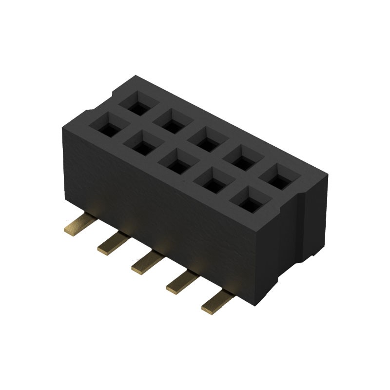 1 pcs : BC085-10-A-0390-L-C - 10W, 1.0MM PITCH SOCKET, DIL, SM