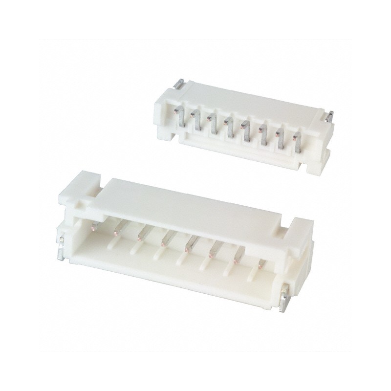 1 pcs : S8B-PH-SM4-TB - CONN HEADER SMD R/A 8POS 2MM