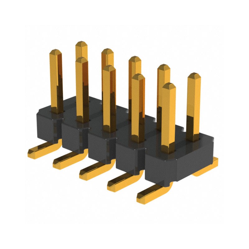 1 pcs : NRPN052MAMS-RC - CONN HEADER SMD 10POS 2MM