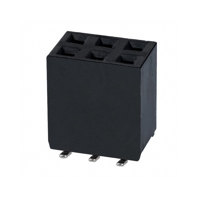 1 pcs : NPTC032KFMS-RC - CONN HDR 6POS 0.1 TIN SMD