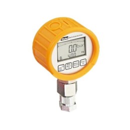 1 pcs - Parker 1/4 in Digital Pressure Gauge 400bar Bottom Entry, SCJN-KIT-400, 0bar min., ServiceJunior 400