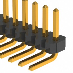 1 pcs : GRPB101VWCN-RC - CONN HEADER R/A 10POS 1.27MM