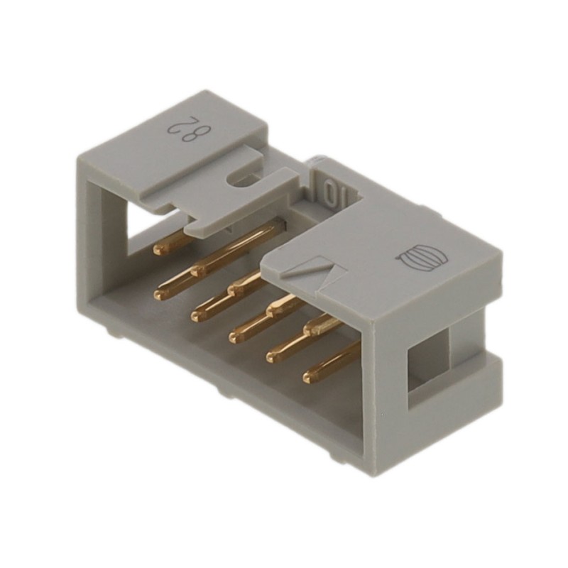 1 pcs : 09185107324 - CONN HEADER VERT 10POS 2.54MM