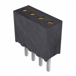 1 pcs : 851-87-004-10-001101 - CONN SOCKET 4POS 0.05 GOLD PCB