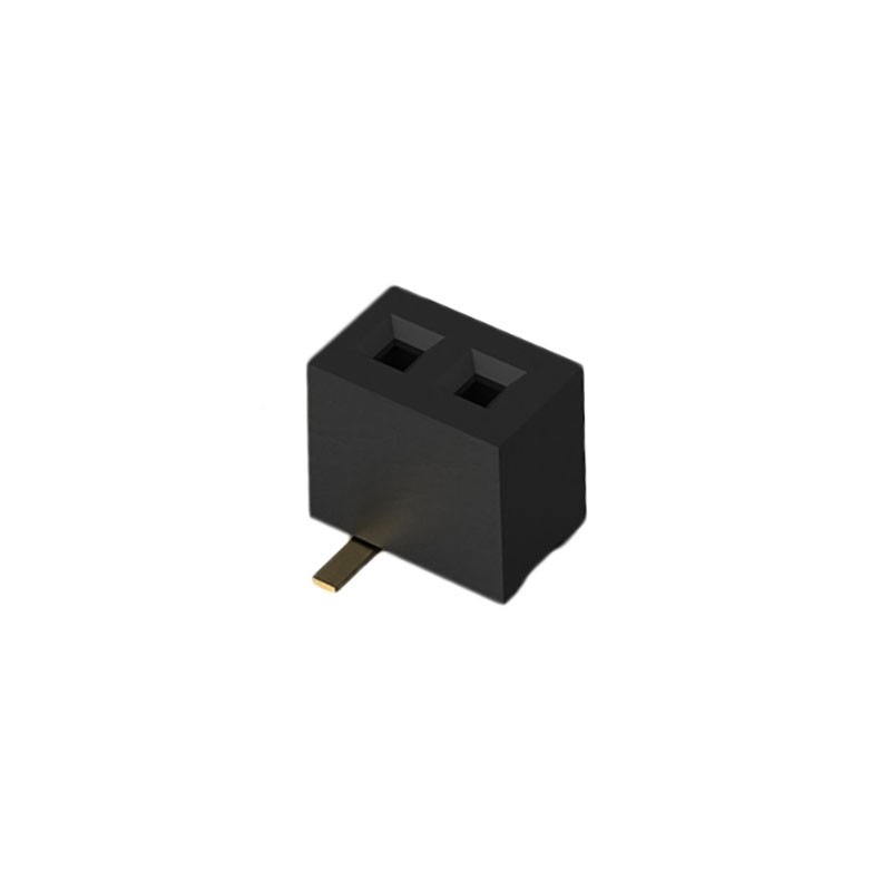 1 pcs : BC070-02-A-1-L-C - 2POS 1.0MM PITCH SOCKET, SIL, SM