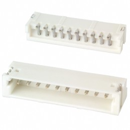 1 pcs : S10B-ZR-SM4A-TF - CONN HEADER SMD R/A 10POS 1.5MM