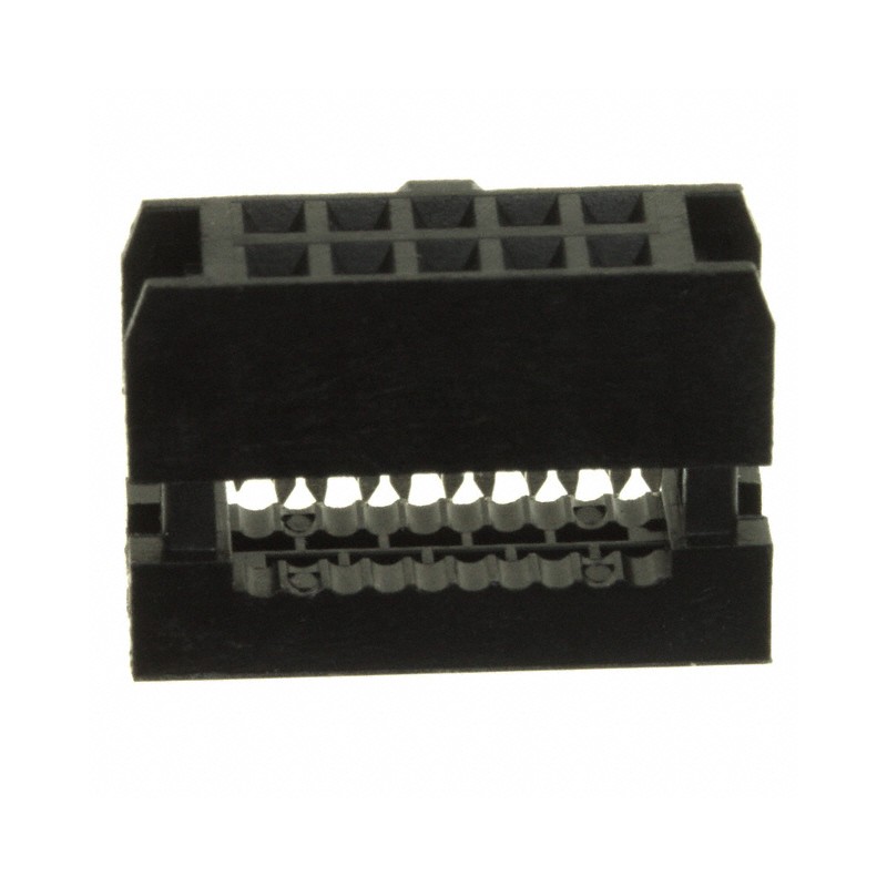 1 pcs : SFH21-PPPN-D05-ID-BK - CONN HEADER 10POS IDC 26-28AWG