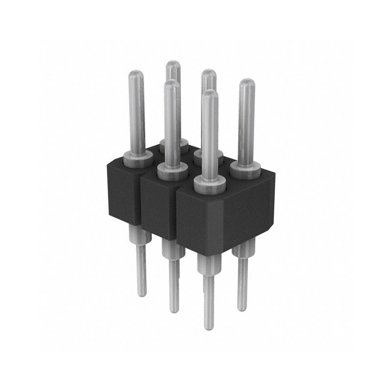 1 pcs : 450-80-206-00-018101 - CONN HEADER VERT 6POS 2.54MM