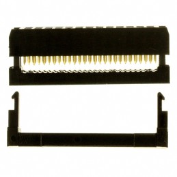 1 pcs : SFH213-PPPN-D13-ID-BK-M181 - CONN HEADER 26POS IDC GOLD