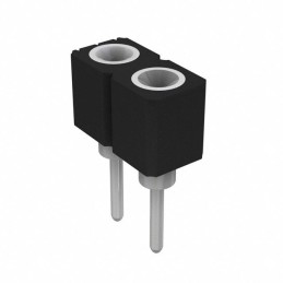 1 pcs : 831-43-002-10-001000 - CONN RCPT 2POS 0.079 GOLD PCB