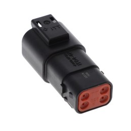 1 pcs : IT04-4P-006 - CONN RCPT HSG 4POS