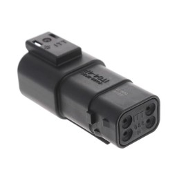 1 pcs : IT04-4P-006-N - CONN RCPT HSG 4POS