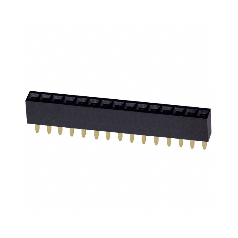 1 pcs : PPPC151LFBN-RC - CONN HDR 15POS 0.1 GOLD PCB