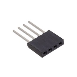 1 pcs : SSW-104-03-F-S - CONN RCPT 4POS 0.1 GOLD PCB