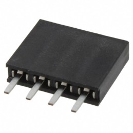 1 pcs : M20-7820442 - CONN RCPT 4POS 0.1 GOLD PCB