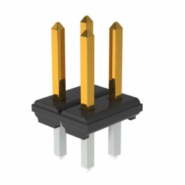 1 pcs : XJ8C-0411 - CONN HEADER VERT 4POS 2.54MM