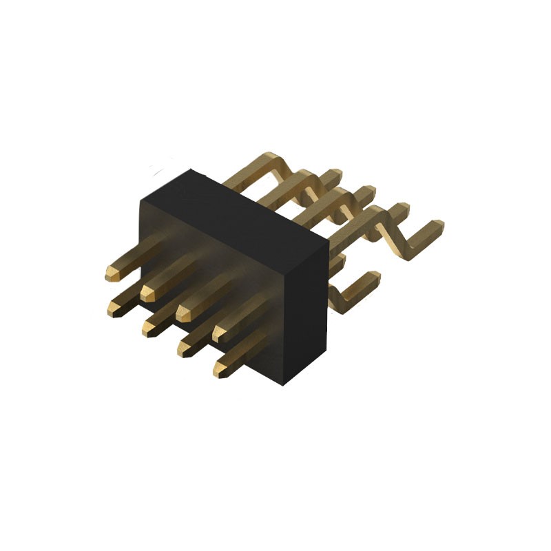 1 pcs : BC057-08-A-A-0150-L-C - 8W,1.0MM PITCH PIN HDR,DIL, SMT,
