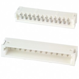 1 pcs : S12B-ZR-SM4A-TF - CONN HEADER SMD R/A 12POS 1.5MM