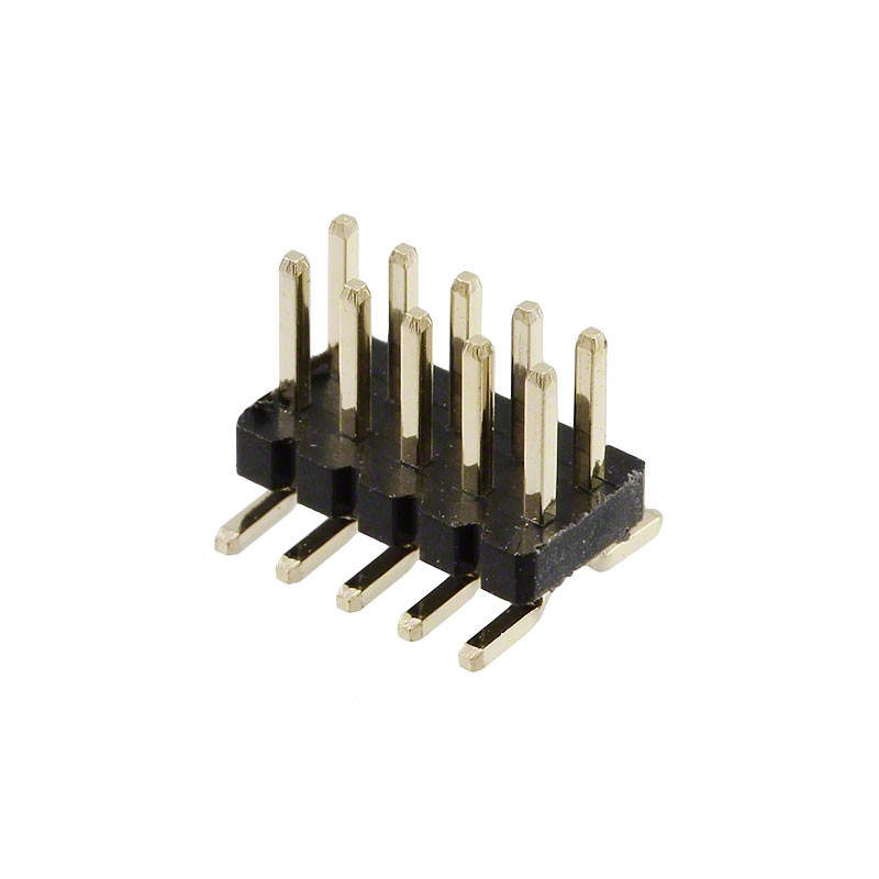 1 pcs : GRPB052VWQS-RC - CONN HEADER SMD 10POS 1.27MM