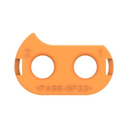 1 pcs : 1587940-2 - CABLE SEAL RETAINER, SIZE B