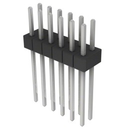 1 pcs : PEC06DAEN - CONN HEADER VERT 12POS 2.54MM