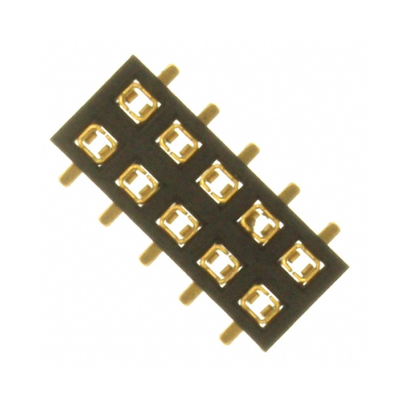 1 pcs : NPPN052GFNS-RC - CONN HDR 10POS 0.079 GOLD SMD