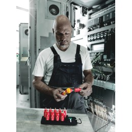 1 pcs - Wera 3/8 in Insulated Bit Socket Set