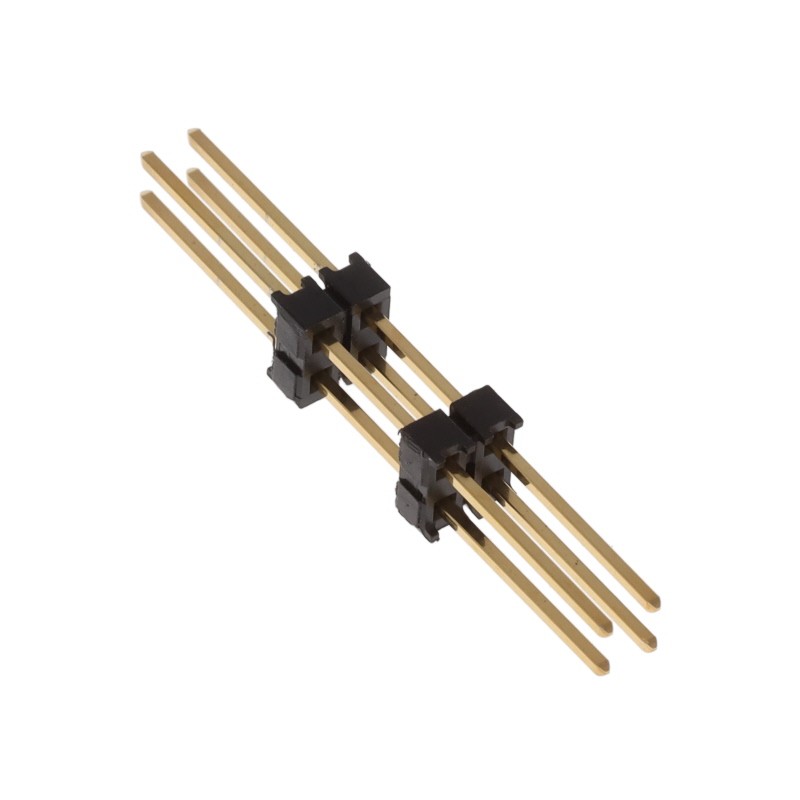 1 pcs : ZW-02-19-G-D-472-429 - CONN BRD STACK .100' 4POS