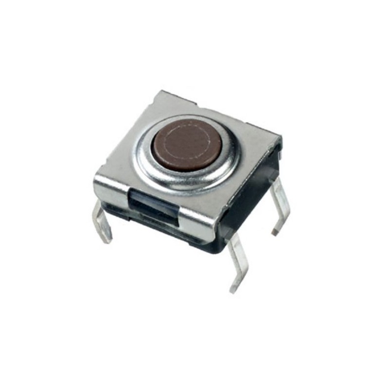 75 pcs - Brown Tact Switch, SPST 50mA 3.1mm Through Hole