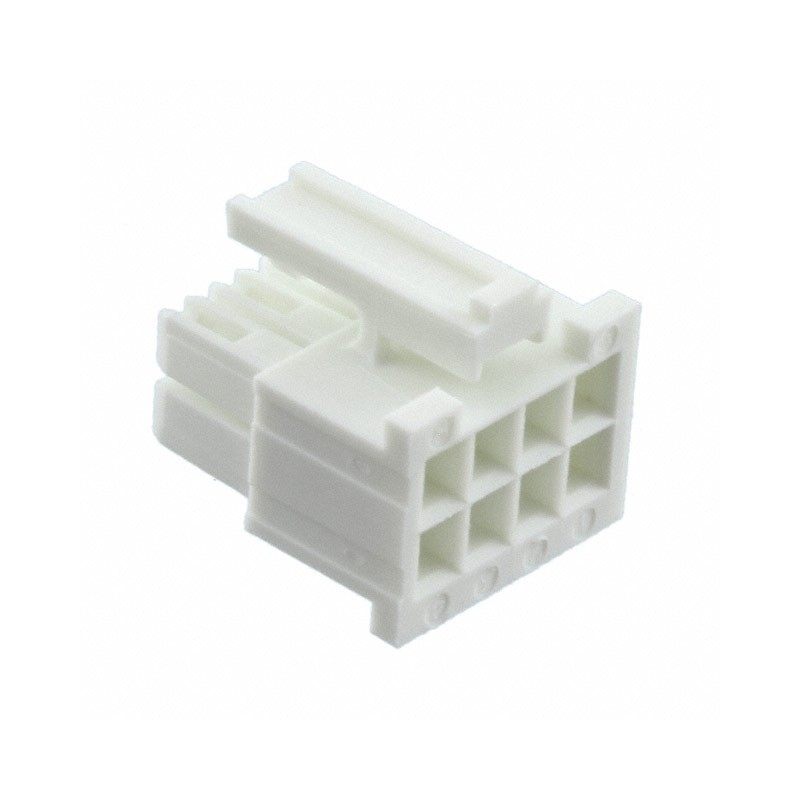 1 pcs : IPD1-04-D-K - CONN RCPT HSG 8POS 2.54MM