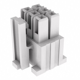 1 pcs : IPD1-03-D-K - CONN RCPT HSG 6POS 2.54MM