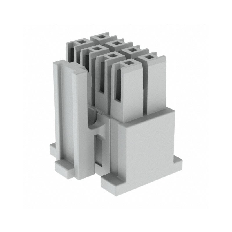 1 pcs : IPD1-04-D - CONN RCPT HSG 8POS 2.54MM