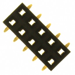 1 pcs : NPPN052FFKS-RC - CONN HDR 10POS 0.079 GOLD SMD