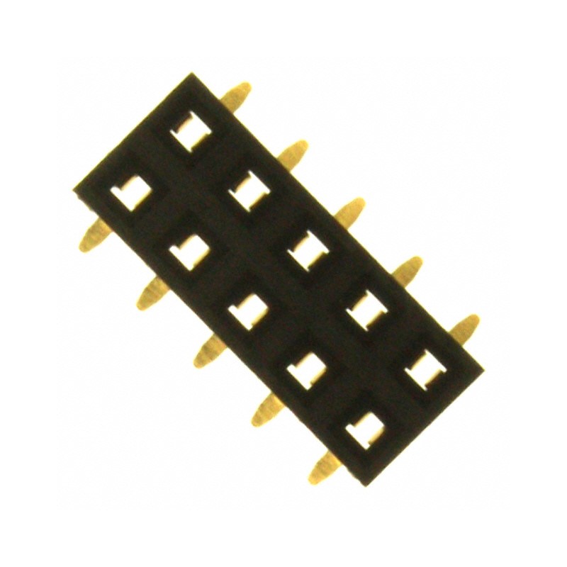 1 pcs : NPPN052FFKS-RC - CONN HDR 10POS 0.079 GOLD SMD