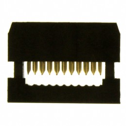 1 pcs : SFH213-PPPN-D05-ID-BK - CONN HEADER 10POS IDC GOLD