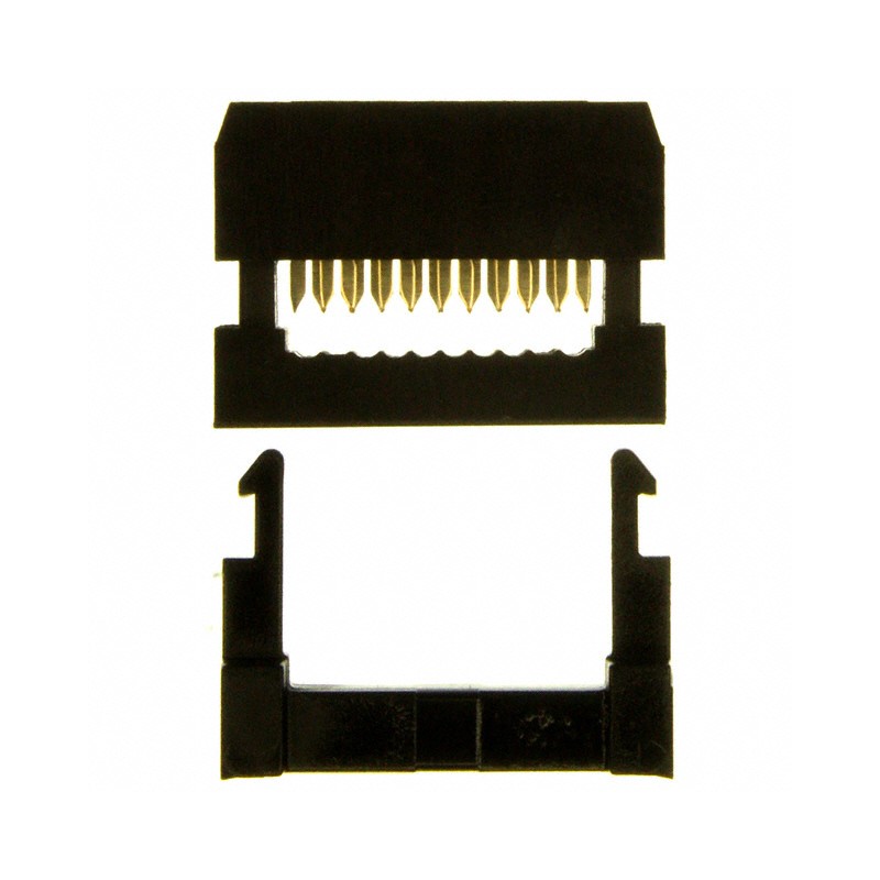 1 pcs : SFH213-PPPN-D05-ID-BK-M181 - CONN HEADER 10POS IDC GOLD