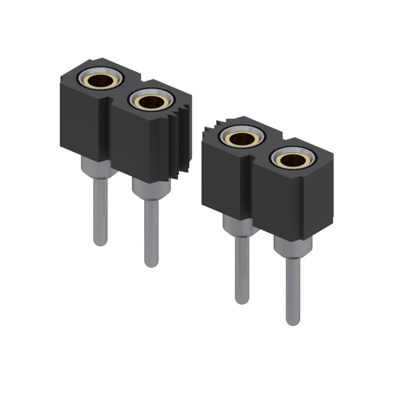 1 pcs : 801-43-005-10-002000 - CONN RCPT 5POS 0.1 GOLD PCB