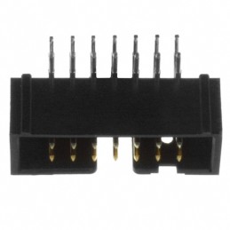 1 pcs : XG4C-1434 - CONN HEADER R/A 14POS 2.54MM