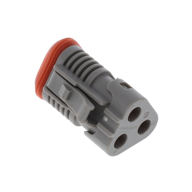 1 pcs : IT06-3S-000 - CONN PLUG HSG 3POS